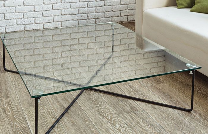 Glass table tops